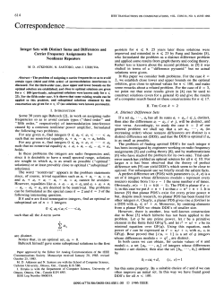 Correspondence - Carleton University