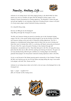 Family , Hockey, Life &hellip;.