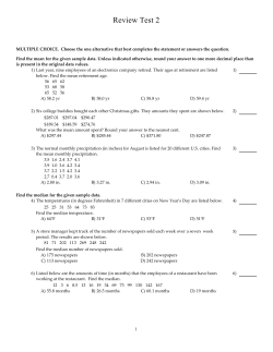 Review Test 2 - Brazosport College