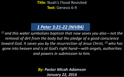 Genesis 6:1-4 (NIV84) - New Heights Christian Church