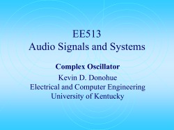 Digital Representation of Audio Information