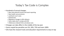 EA * Enrolled Agent - Massachusetts Society of Enrolled Agents