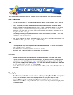 The Guessing Game is a simple and cost effective