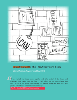 GAME CHANGE: The I CAN Network Story World Autism Awareness
