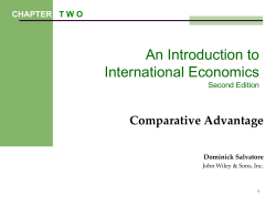 Scotland for wool, Mexico for coffee beans