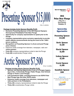 Philly Sponsorship Package - Special Olympics Pennsylvania