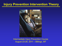 IP Intervention Theory: Public Health Principles