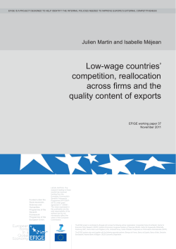 Low-wage countries` competition, reallocation across firms