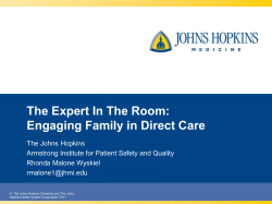 Family Involvement Menu