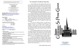 The Assumption of the Blessed Virgin Mary