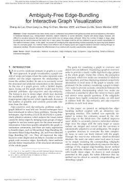 Ambiguity-Free Edge-Bundling for Interactive Graph Visualization