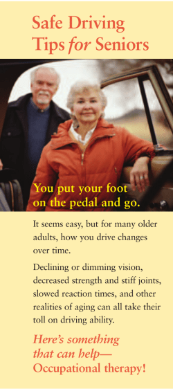 Safe Driving Tips for Seniors