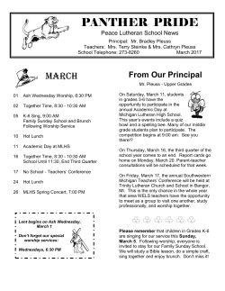 - Peace Lutheran Church in Granger, Indiana