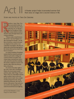 US Catholic Magazine - Still Point Theatre Collective