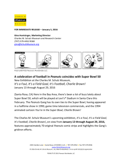 It`s a Foul, It`s a Field Goal, It`s Football, Charlie Brown!