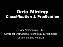 Classification - Hosam Al