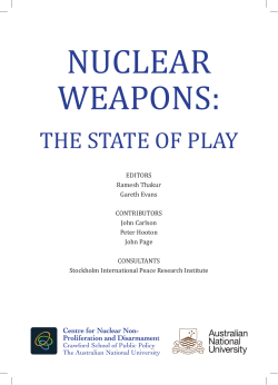 Nuclear Weapons: The State of Play