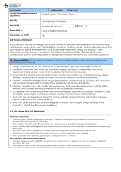 Faculty/Administrative/Service Department