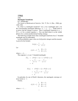 1966 Martingale Transforms D. L. Burkholder The Annals of
