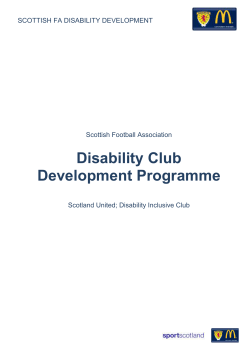 TEMPLATE- Club Welfare Guide - Scottish Football Association