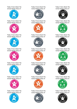 Stickers School Games Values