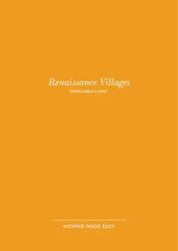 moving made easy - Millbrook Village