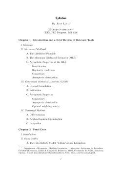 Syllabus - UAB Economics