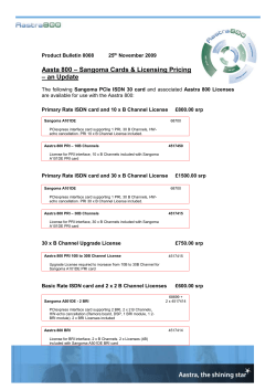 Aastra Mobile Client &ndash; available with Aastra 800