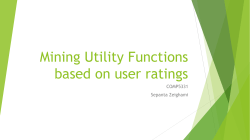 Mining Utility Functions