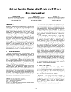 Optimal Decision Making with CP-nets and PCP-nets