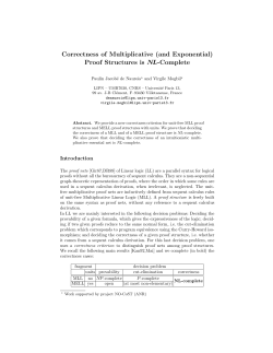 (and Exponential) Proof Structures is NL-Complete