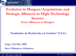 Aucun titre de diapositive - HEC-ULg