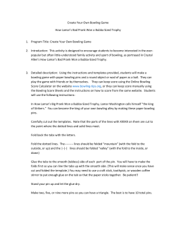 Create Your Own Bowling Game How Lamar`s Bad Prank Won a