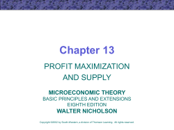 The Nature and Behavior of Firms