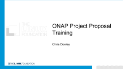 Example &ndash; ONAP Architecture Alignment