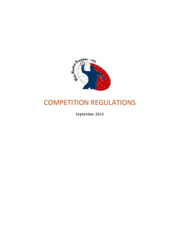 competition regulations - Malta Handball Association