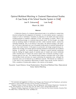 Optimal Multilevel Matching in Clustered Observational Studies: A