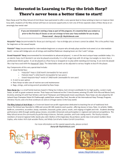 Interested in Learning to Play the Irish Harp? There`s never been a