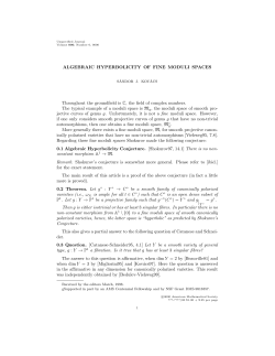 ALGEBRAIC HYPERBOLICITY OF FINE MODULI SPACES