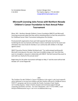 Microsoft Licensing Joins Forces with Northern Nevada Children`s