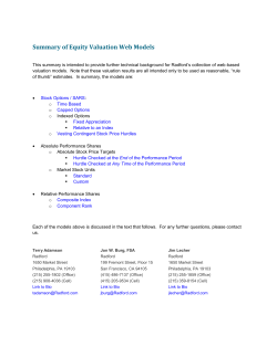 Capped Option Valuation Model