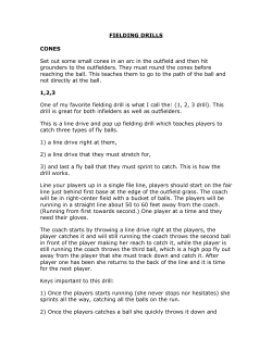 Fielding Drills #1 - Oro Valley Fast Pitch Softball