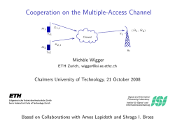 Cooperation on the Multiple