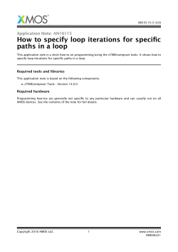 How to specify loop iterations for specific paths in a loop