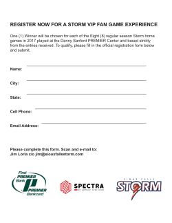 register now for a storm vip fan game experience