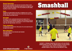 Smashball - Volleybal Nederland