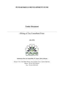 3- Instruction to Tax consulting firms