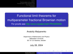 Functional limit theorems for multiparameter fractional Brownian