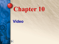 Chapter 10 Video