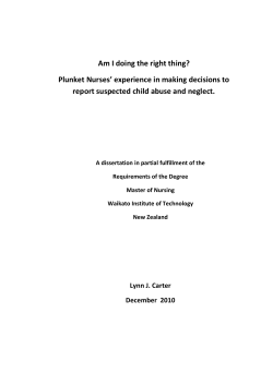 Abstract - Wintec Research Archive